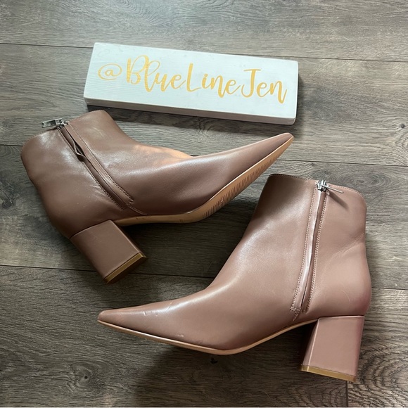 Marc Fisher Jina Heeled Pointy Toe Bootie - Picture 5 of 9